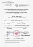 Świadectwo zawodowe